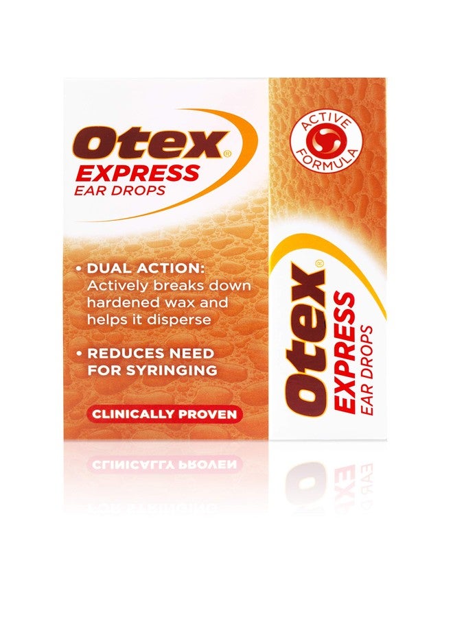 Otex Express Ear Drops for Hardened Ear Wax, 10ml - Image 1